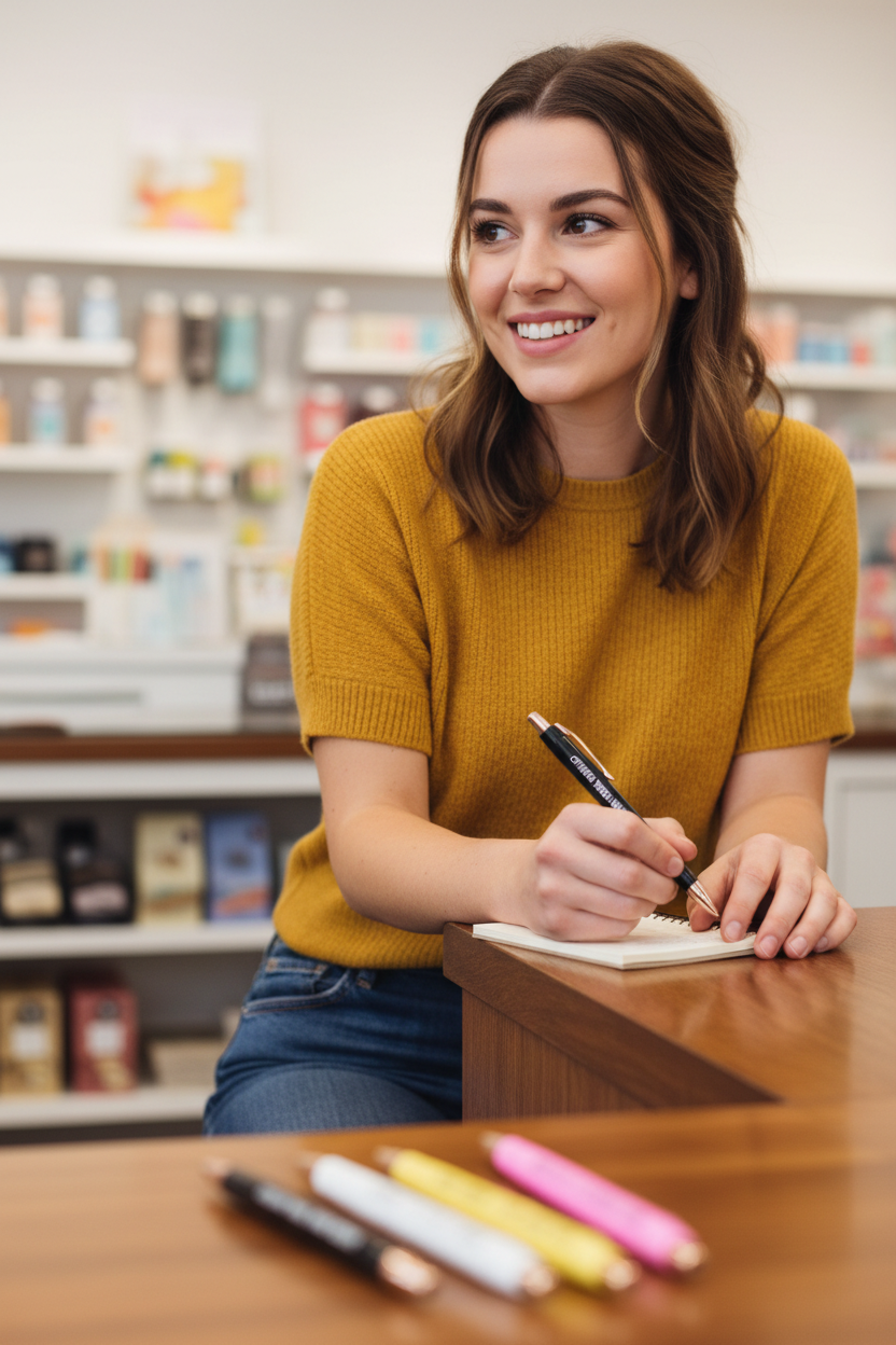 Customer Service Pen Set - Lifestyle