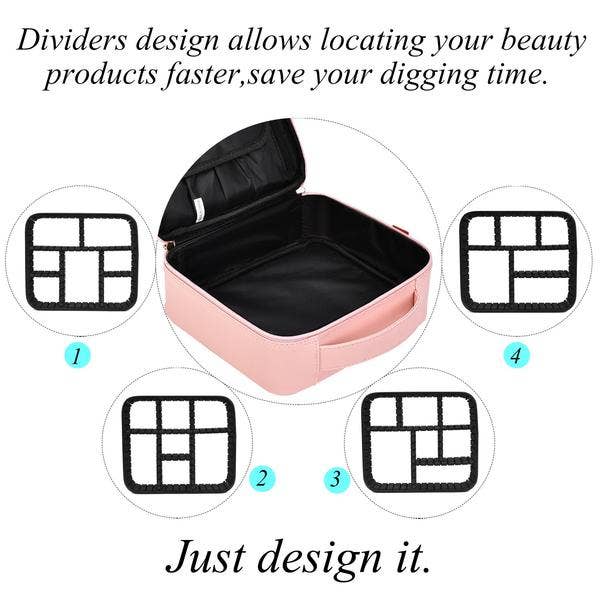 Pink Makeup Cosmetic Bag