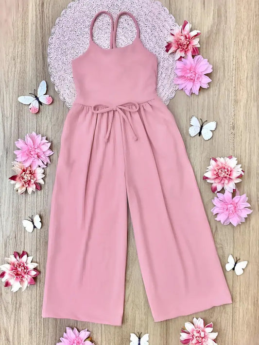 Mommy & Me Pink Jumpsuit - Mommy