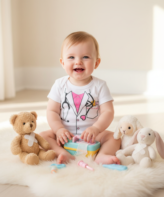 Dr. McSweetie Baby Doctor Onesie Lifestyle