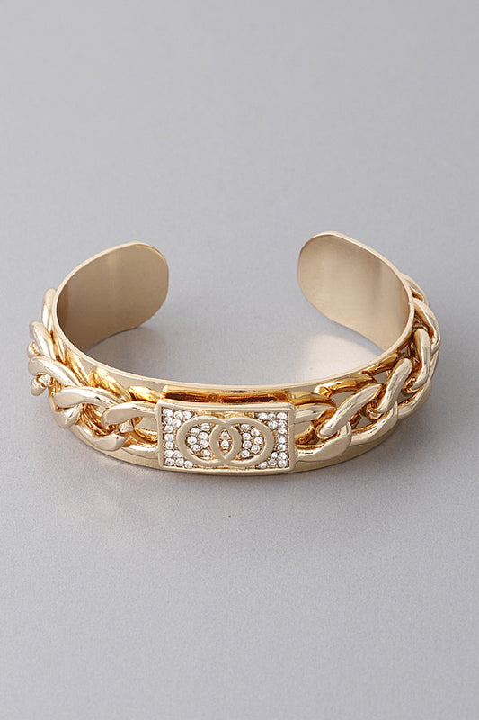 Luxury Chain Cuff Bracelet