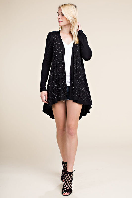 Basic Stone Cardi