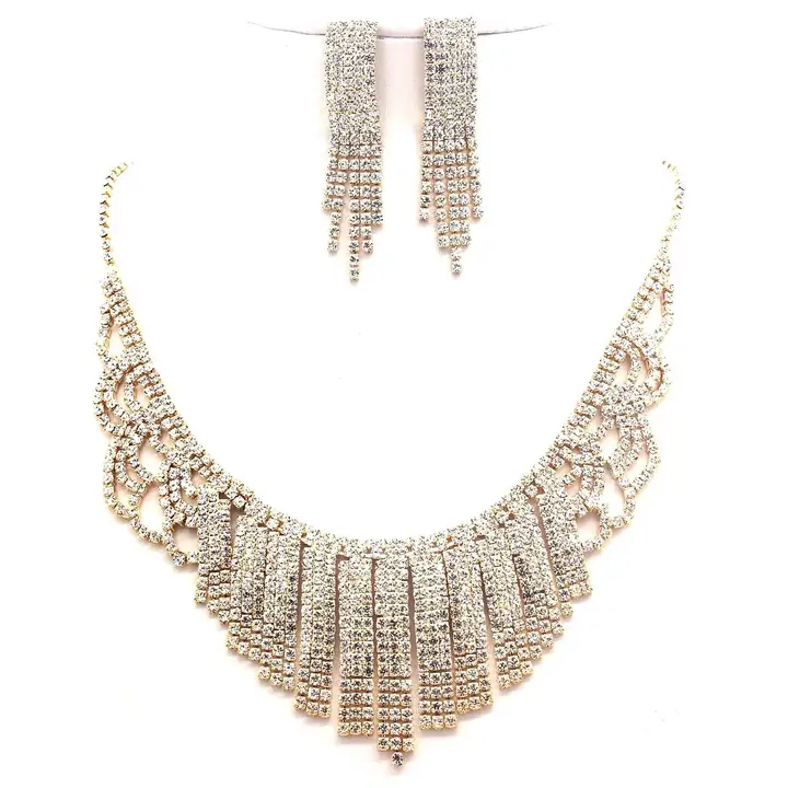 Dimensional Necklace Set  - Special Occasion