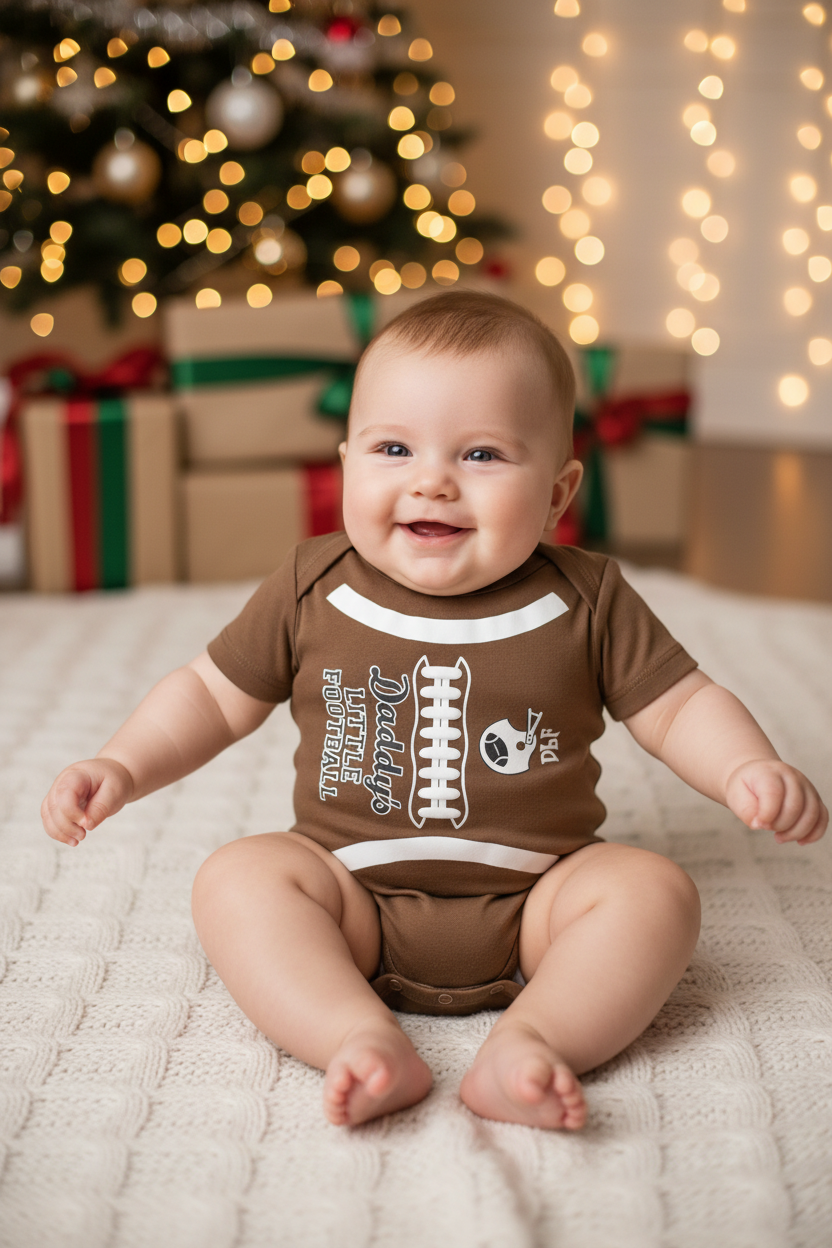 Football Onesie Holiday Reel