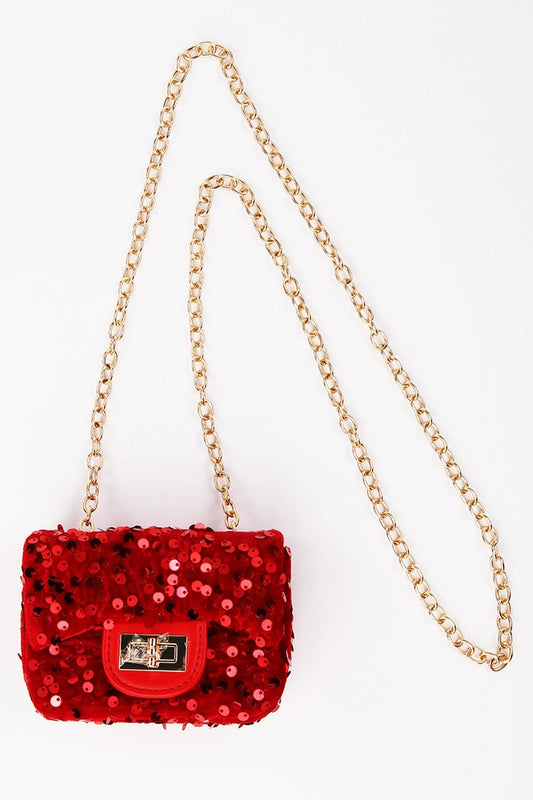 Girls' Mini Sequin Bag