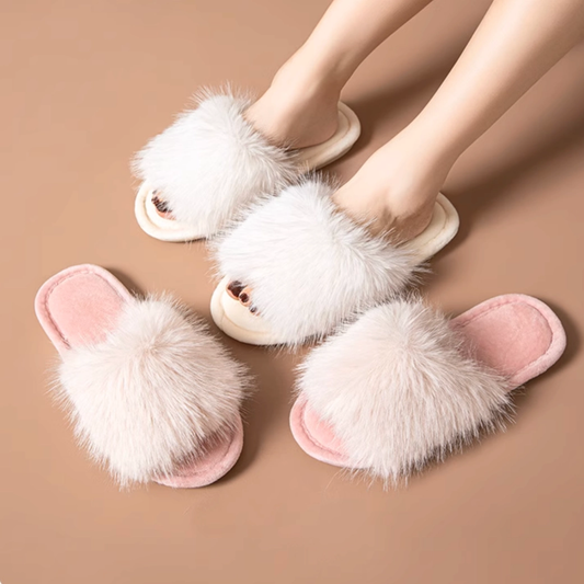 Plush House Slippers