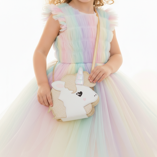 Girls Glitter Unicorn Purse Lifestyle