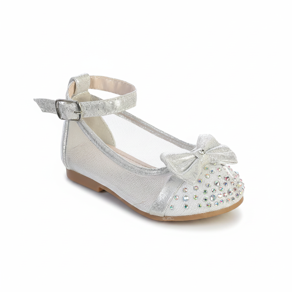 Girls' Sparkly Dress Shoes - Close-Up Hero