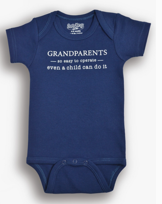 Onesie Grandparents So Easy - Navy