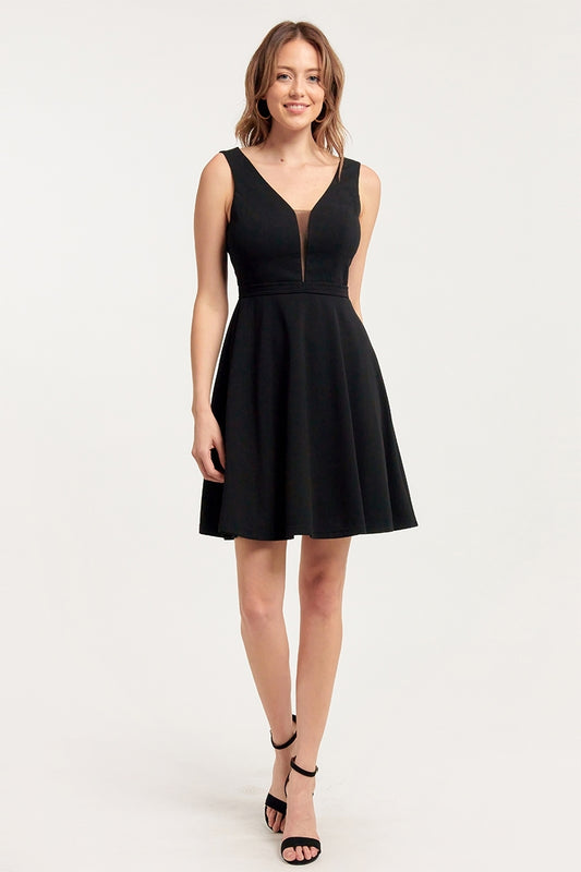Lurex Flare Mini