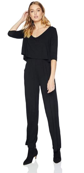 3/4 Sleeve Jumpsuit