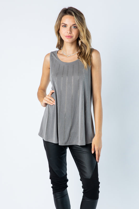 Sleeveless Stones Top