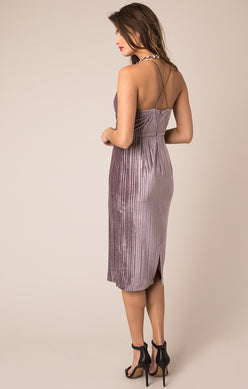 Lavender Velvet Midi