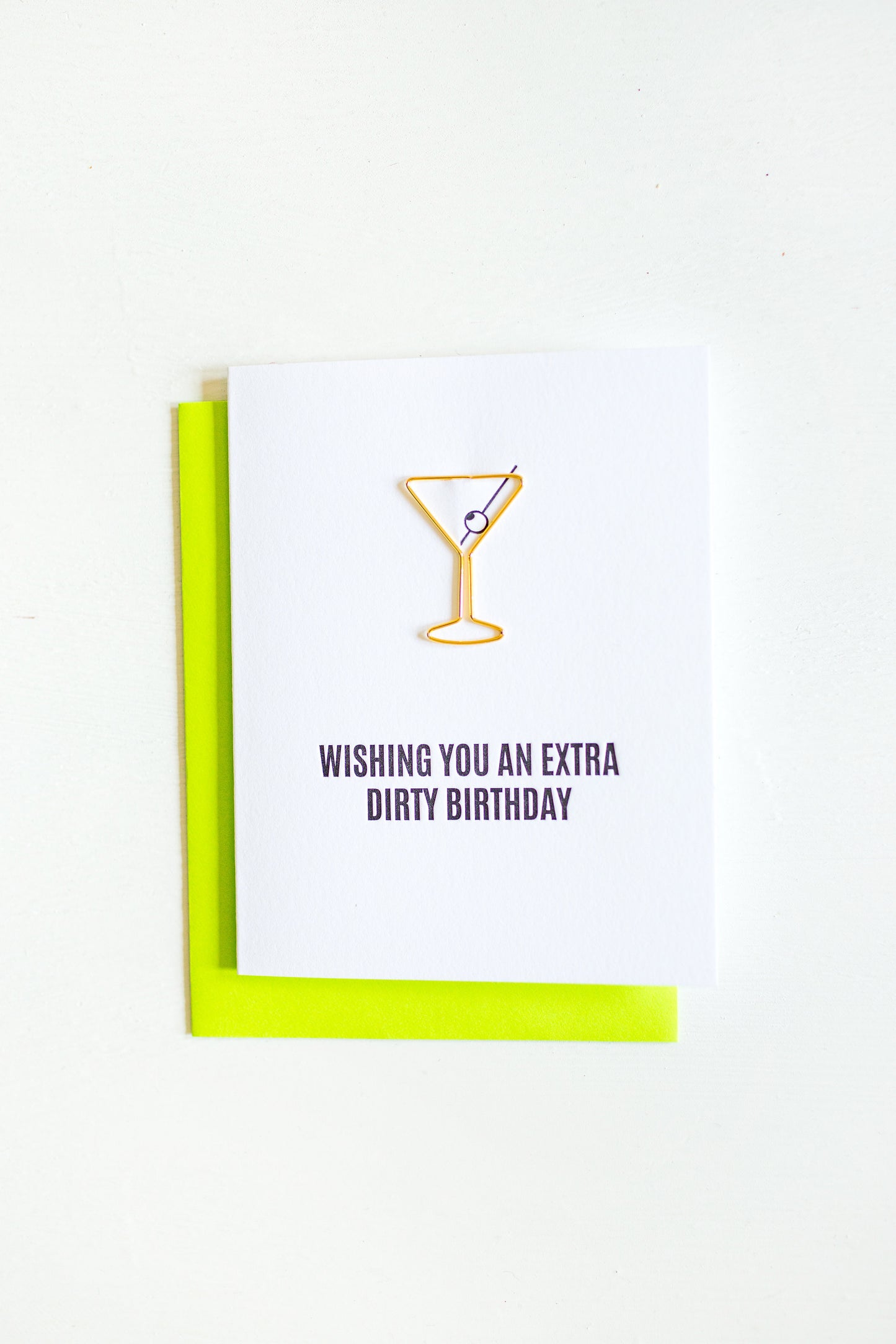 Extra Dirty Birthday Paperclip Card