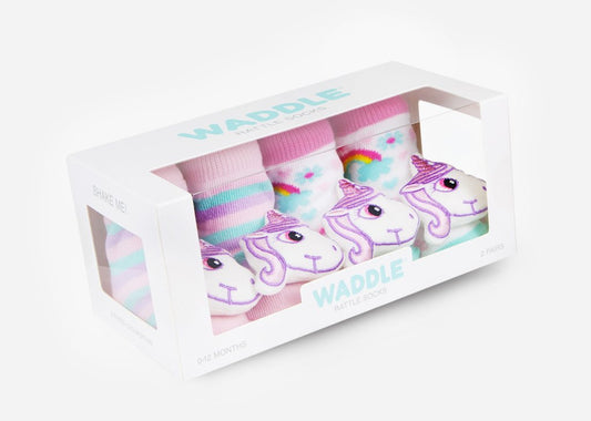 Unicorn Rattle Socks