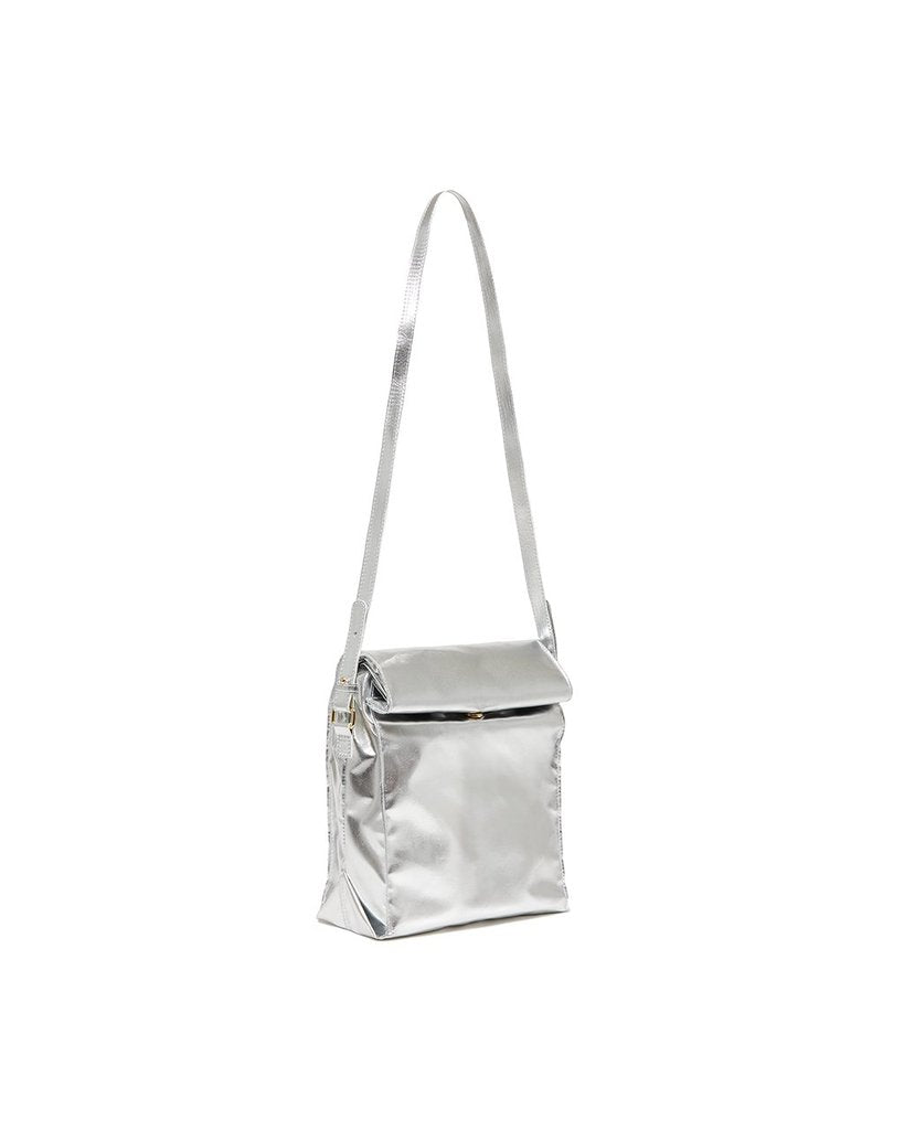 Crossbody Lunch Bag Silver