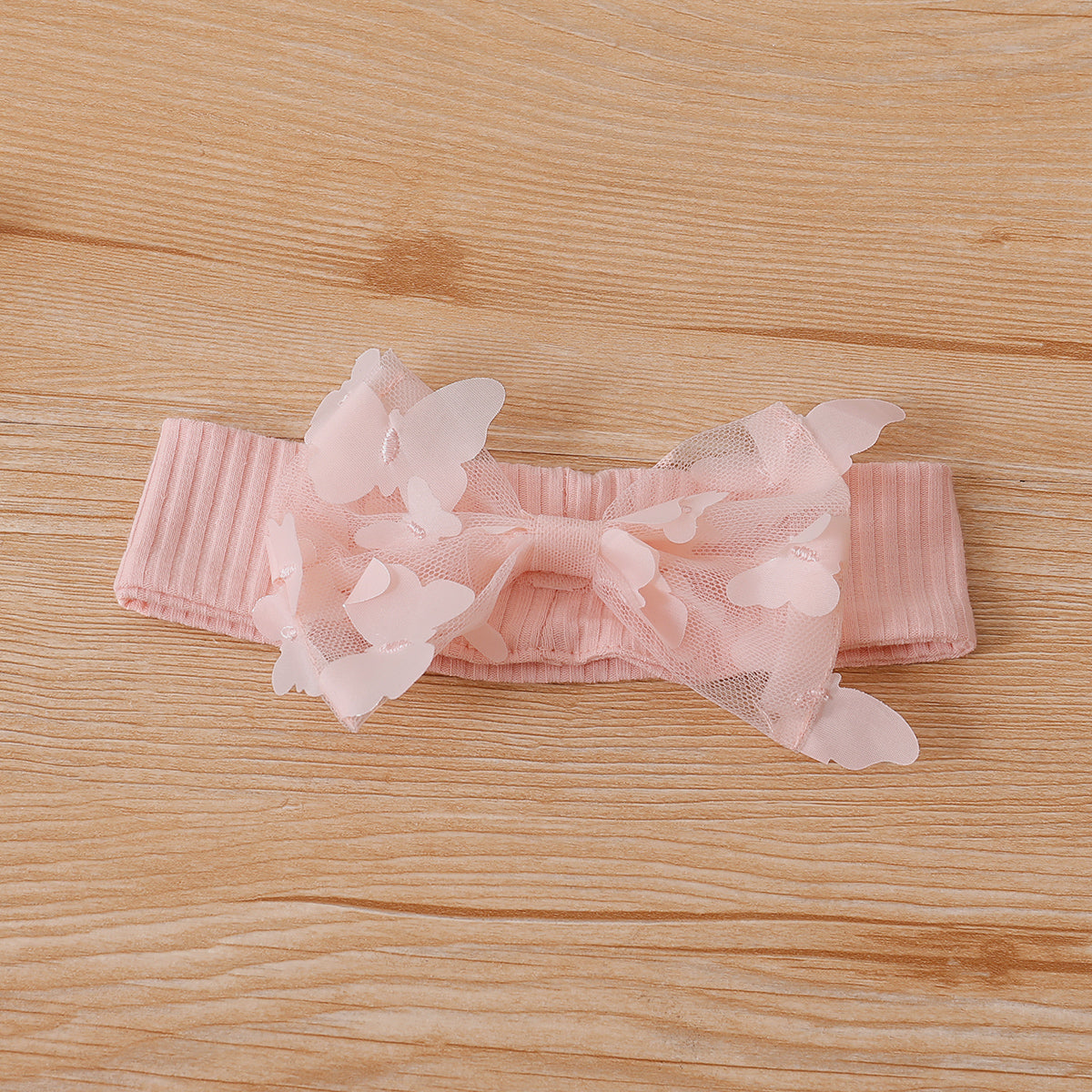 Baby Girl 3D Butterfly Mesh Dress Set