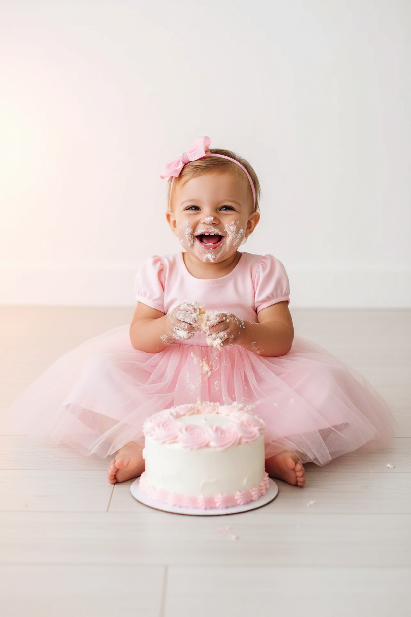 Pink Cake Smash