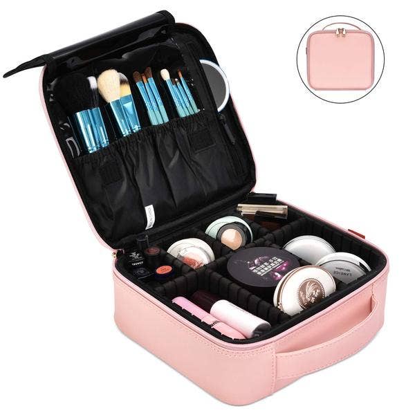 Pink Makeup Cosmetic Bag