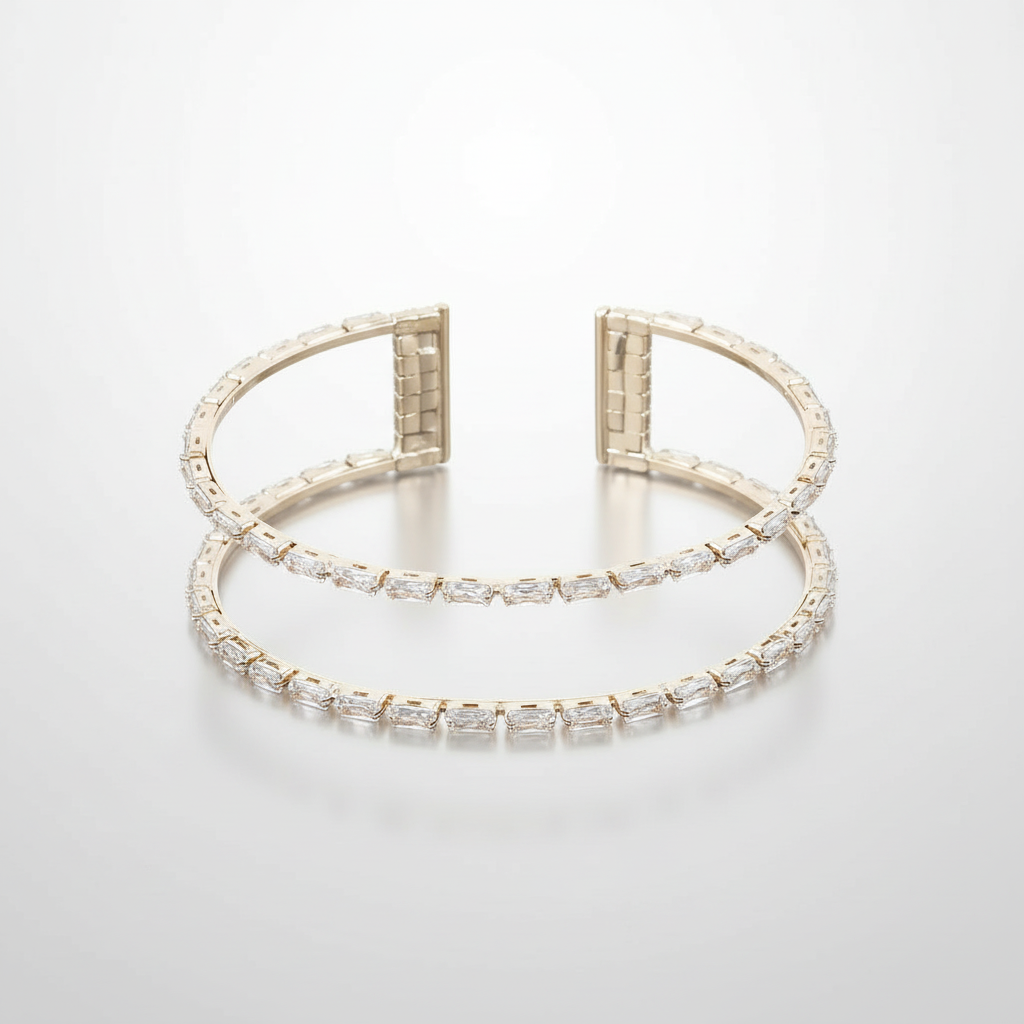 Professional Gold Cuff - White Background