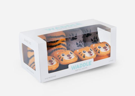 Tiger Rattle Socks