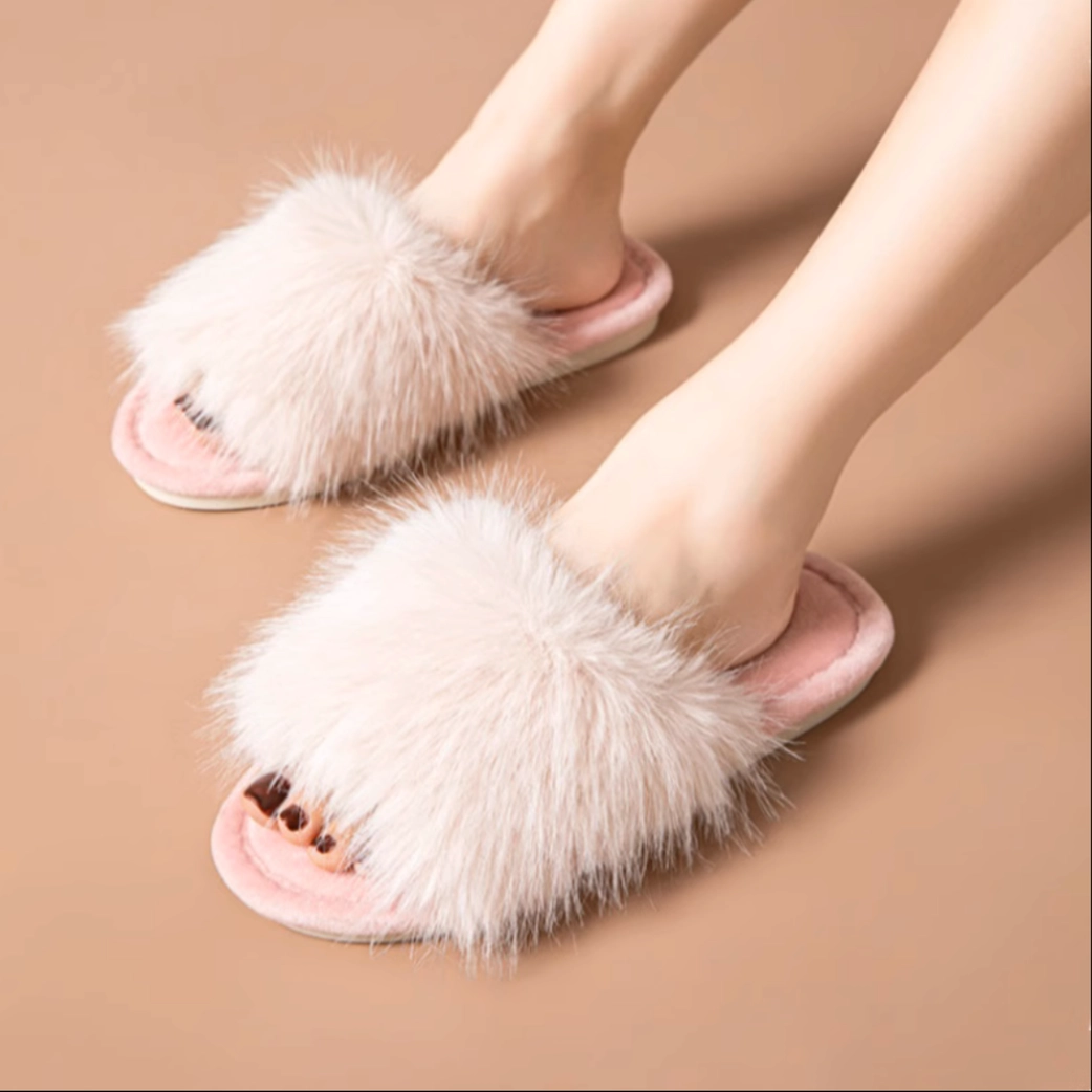 Plush House Slippers