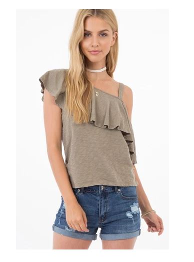 Sage Cold Shoulder