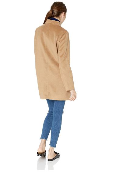 Camel Asymmetric Coat