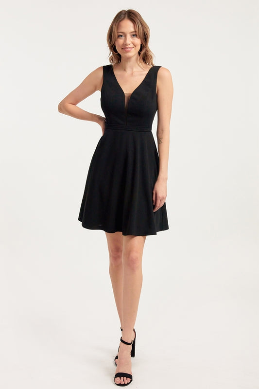 Lurex Flare Mini