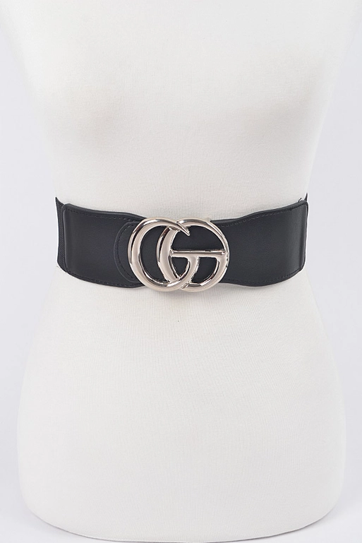 Faux Leather Luxury Stretch Belt PLUS