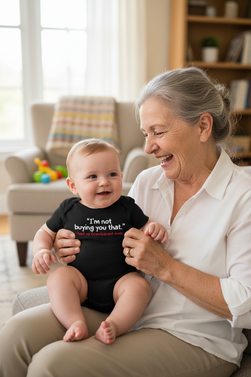 Said No Grandparent Ever Onesie - Lifestyle