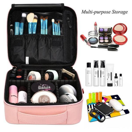 Pink Makeup Cosmetic Bag
