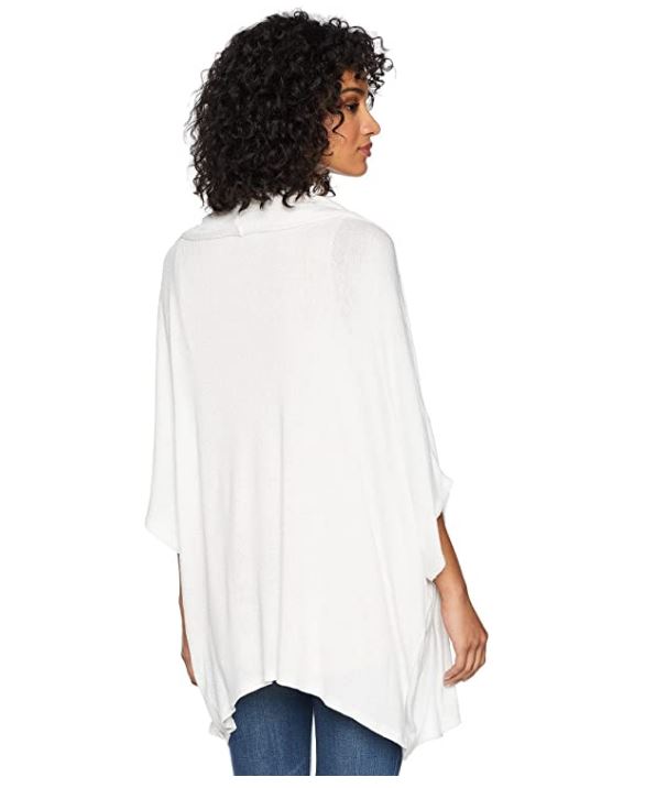 Soft White 3/4 Dolman Sleeve Cardigan