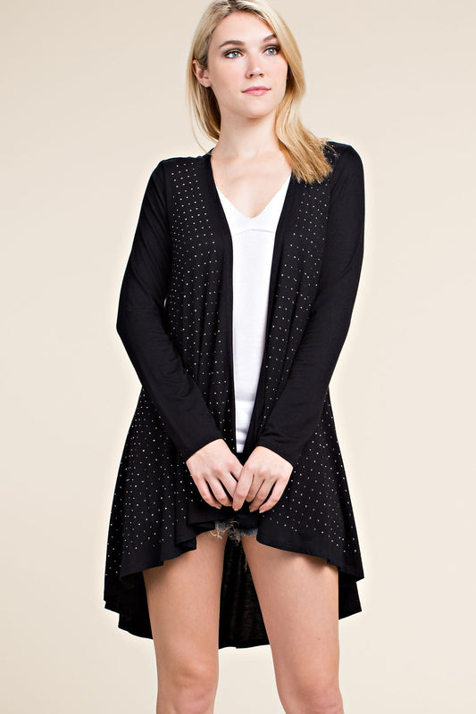 Basic Stone Cardi