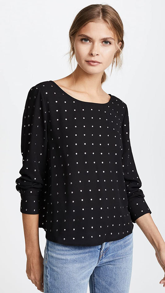 Studded LS Blouse