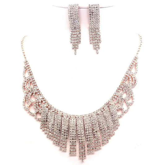 Dimensional Necklace Set  - Special Occasion
