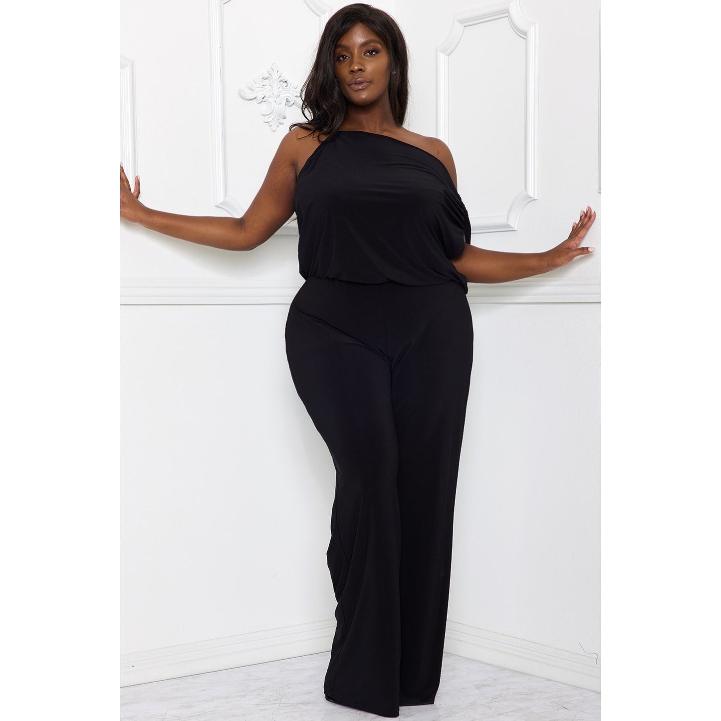 Asymmetric Jumpsuit PLUS