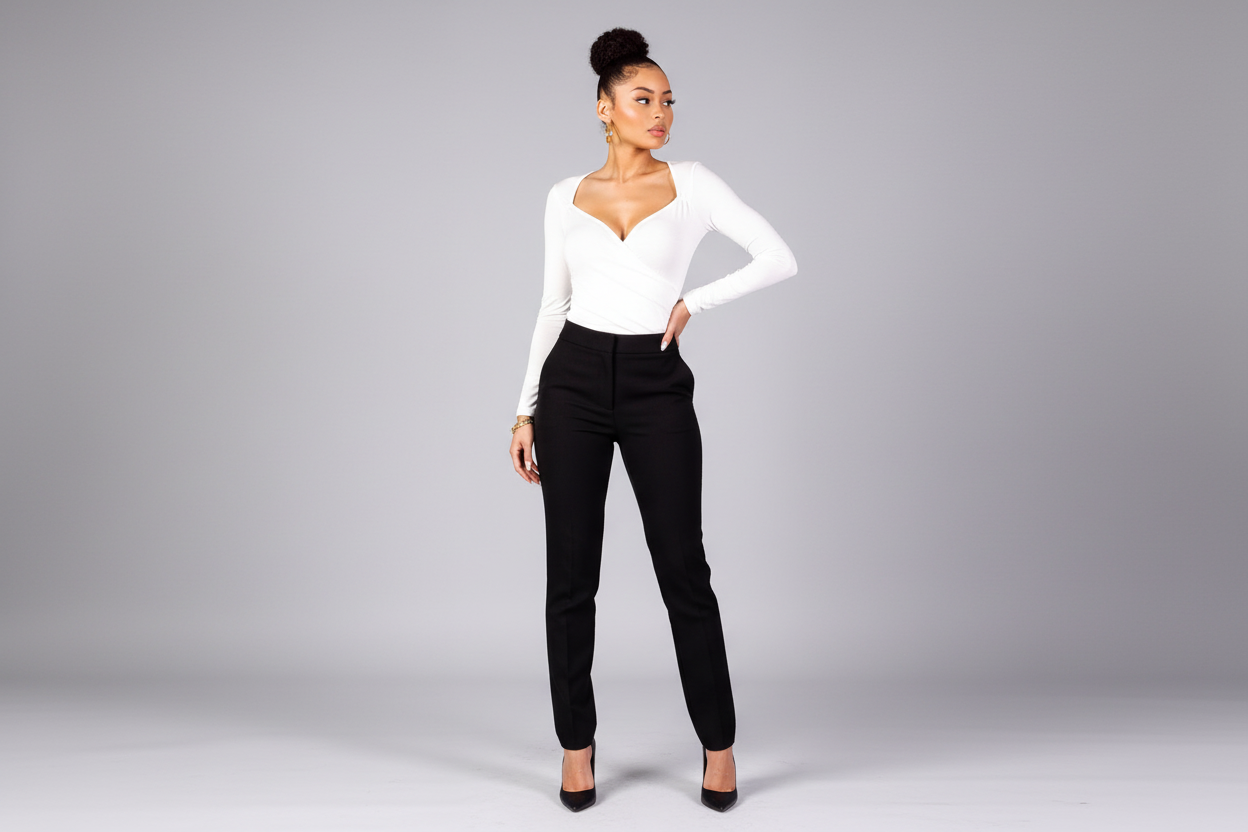 White Sweetheart Bodysuit – Hero