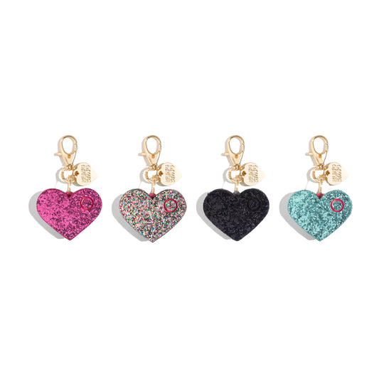 Glitter Personal Alarm/Key Chain Clip