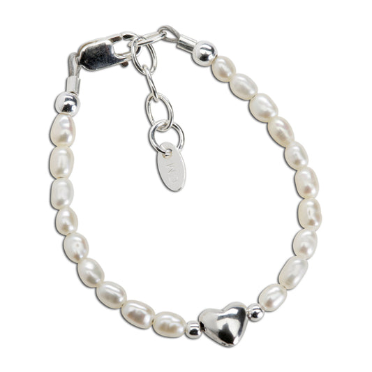 Destiny - Sterling Silver Pearl Bracelet (SM) 0-12 Months