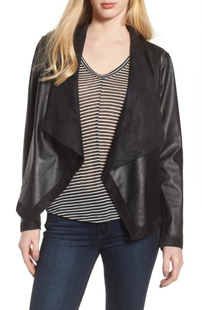 Vegan Leather Jkt Reversible