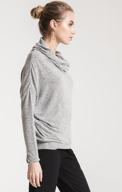 Marled Cowl H Grey
